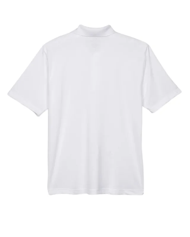 UltraClub Men's Cool & Dry 8-Star Elite Performance Interlock Polo — view 2