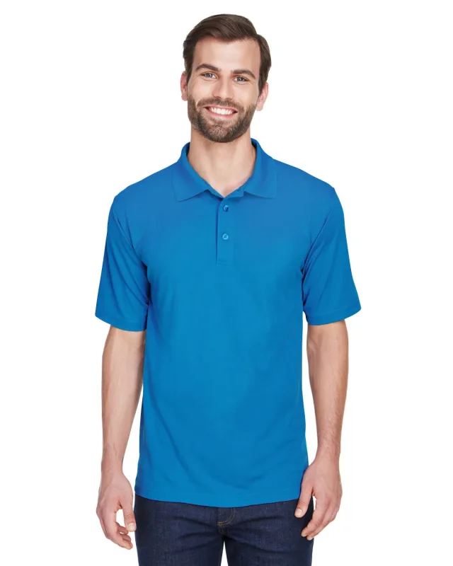 UltraClub Men's Cool & Dry Mesh Piqué Polo — view 120