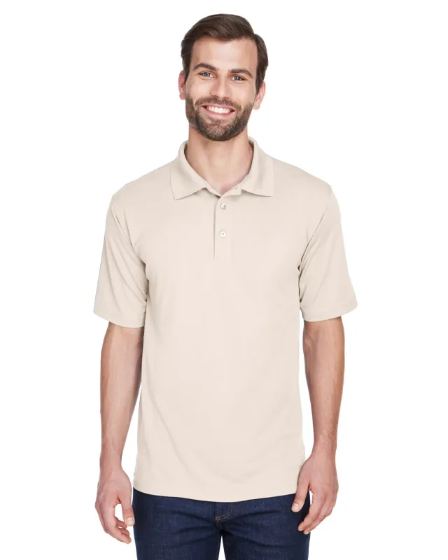 UltraClub Men's Cool & Dry Mesh Piqué Polo — view 134