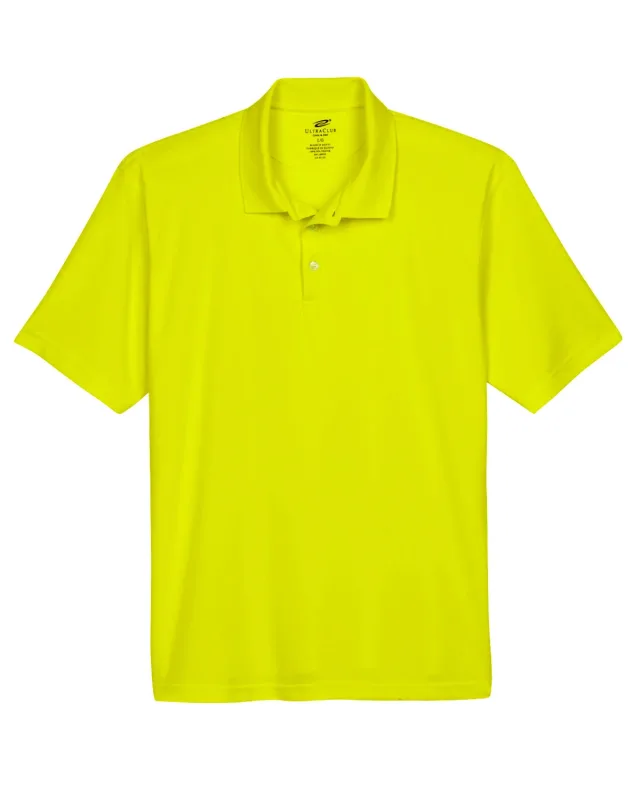 UltraClub Men's Cool & Dry Mesh Piqué Polo — view 17