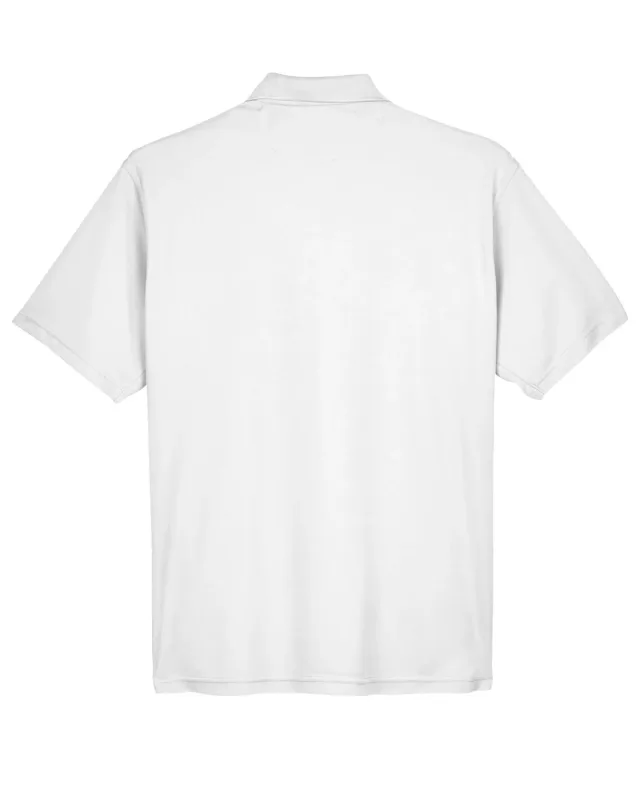 UltraClub Men's Cool & Dry Mesh Piqué Polo — view 2