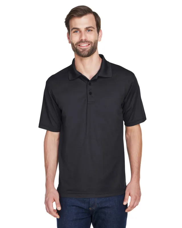 UltraClub Men's Cool & Dry Mesh Piqué Polo — view 25