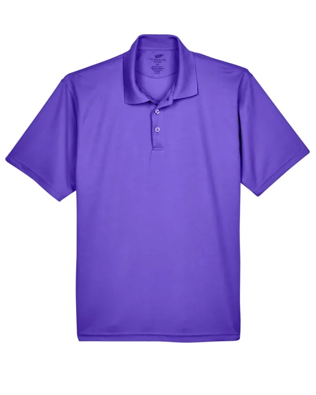 UltraClub Men's Cool & Dry Mesh Piqué Polo — view 64
