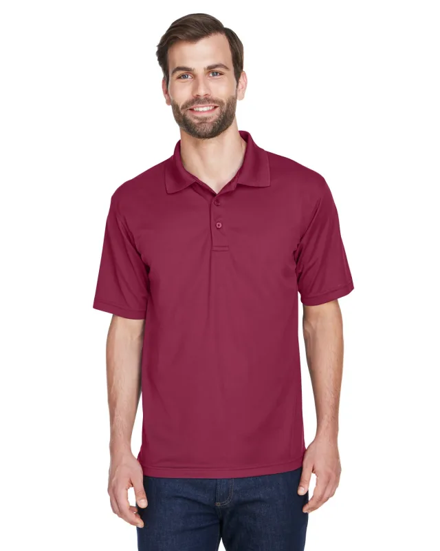 UltraClub Men's Cool & Dry Mesh Piqué Polo — view 72