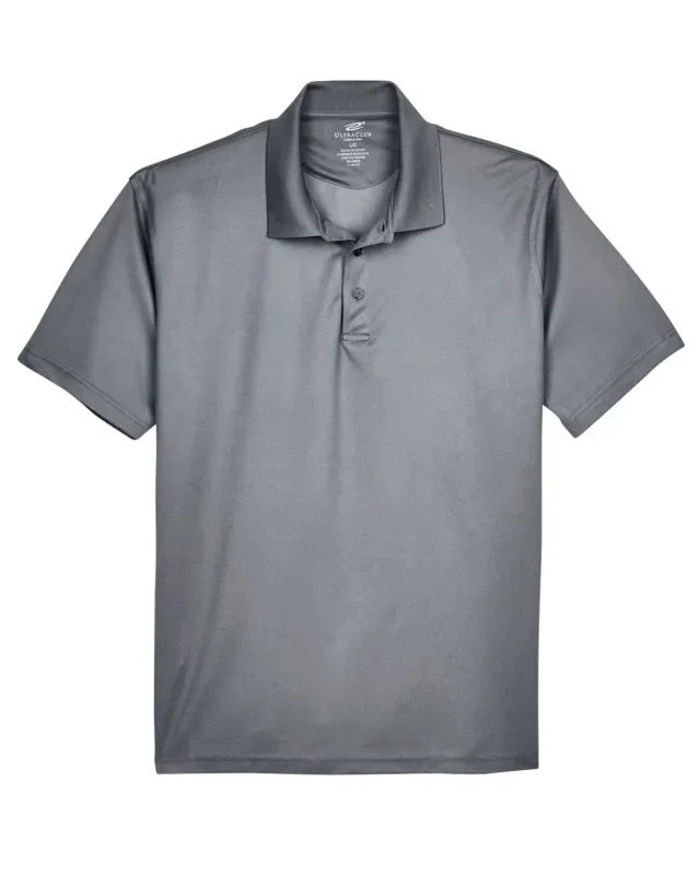 UltraClub Men's Cool & Dry Mesh Piqué Polo — view 85