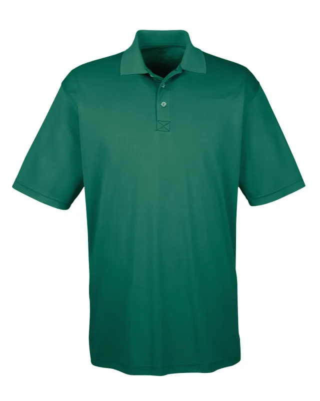 UltraClub Men's Cool & Dry Sport Performance Interlock Polo — view 12