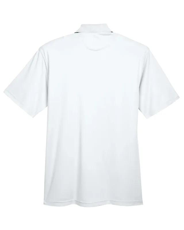 UltraClub Men's Cool & Dry Sport Performance Interlock Polo — view 2