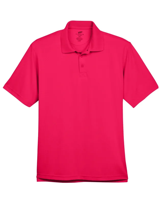UltraClub Men's Cool & Dry Sport Performance Interlock Polo — view 24