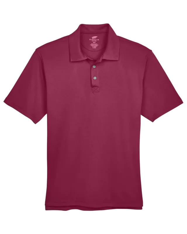 UltraClub Men's Cool & Dry Sport Performance Interlock Polo — view 44