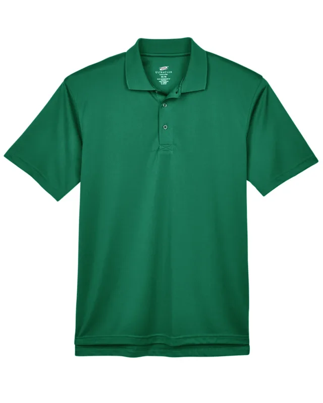 UltraClub Men's Cool & Dry Sport Polo — view 10