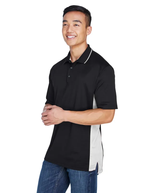 UltraClub Men's Cool & Dry Sport Two-Tone Polo — view 13