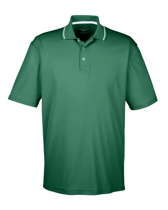 UltraClub Men's Cool & Dry Sport Two-Tone Polo — view 19