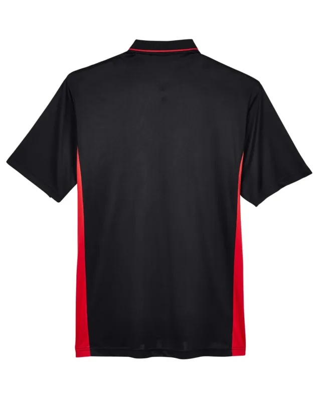 UltraClub Men's Cool & Dry Sport Two-Tone Polo — view 2