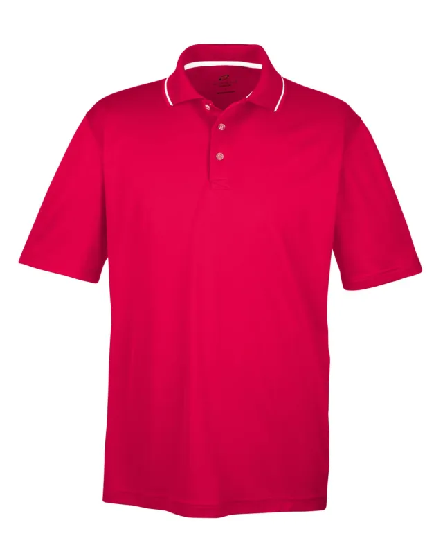 UltraClub Men's Cool & Dry Sport Two-Tone Polo — view 26