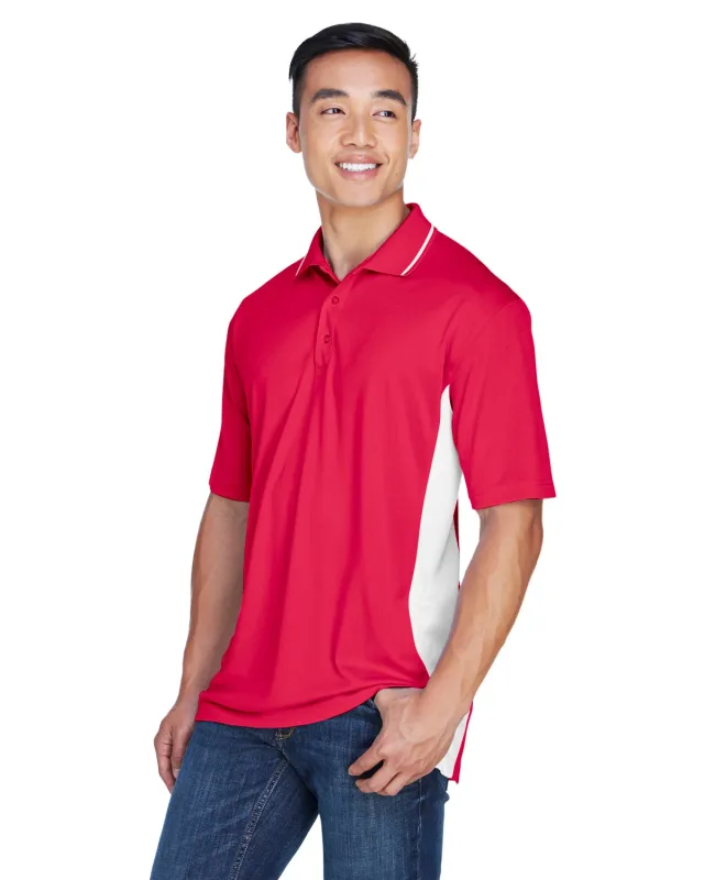 UltraClub Men's Cool & Dry Sport Two-Tone Polo — view 27