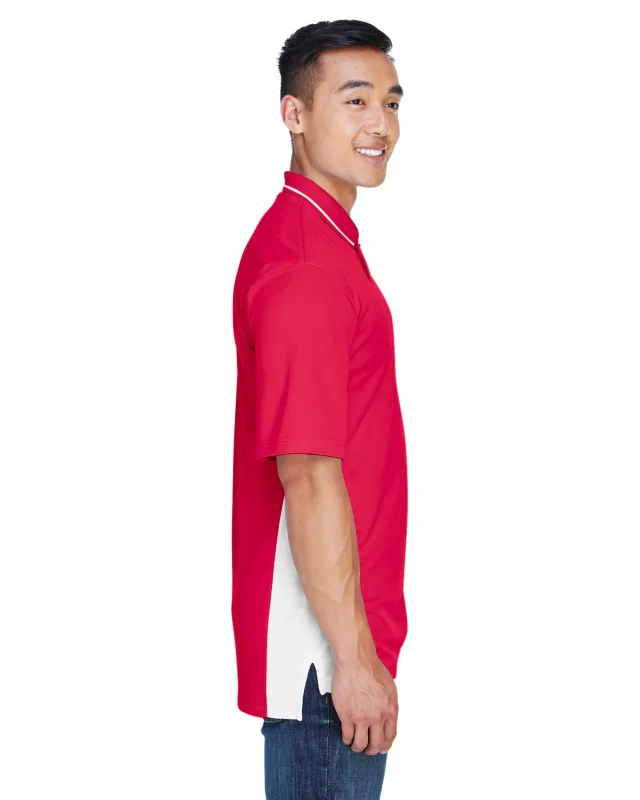 UltraClub Men's Cool & Dry Sport Two-Tone Polo — view 28