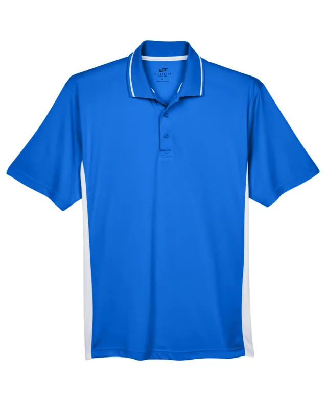 UltraClub Men's Cool & Dry Sport Two-Tone Polo — view 31