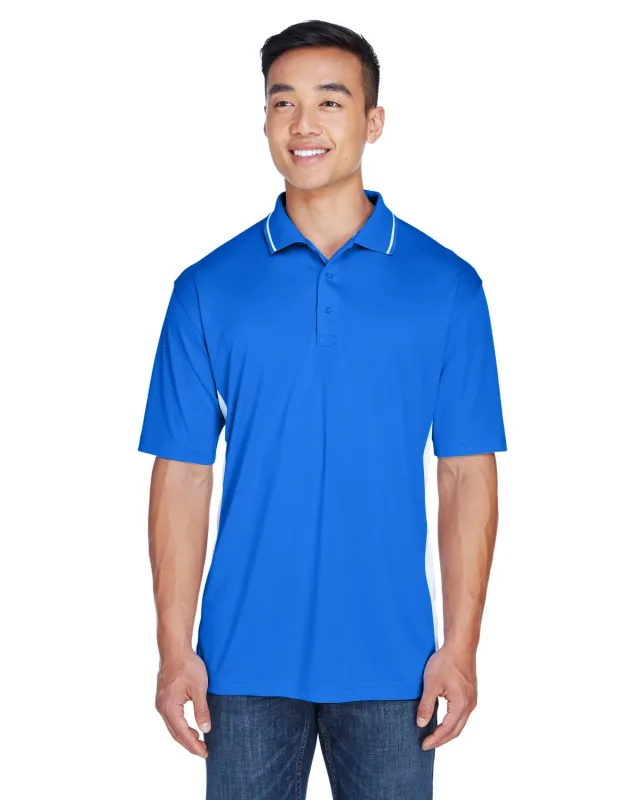 UltraClub Men's Cool & Dry Sport Two-Tone Polo — view 32
