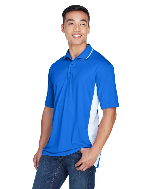 UltraClub Men's Cool & Dry Sport Two-Tone Polo — view 34