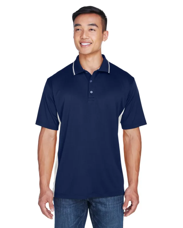 UltraClub Men's Cool & Dry Sport Two-Tone Polo — view 39