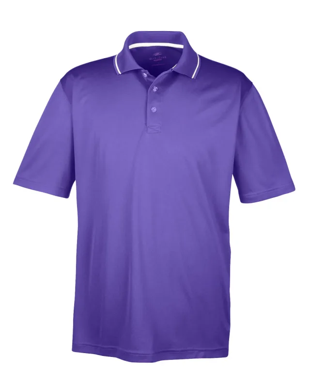 UltraClub Men's Cool & Dry Sport Two-Tone Polo — view 46