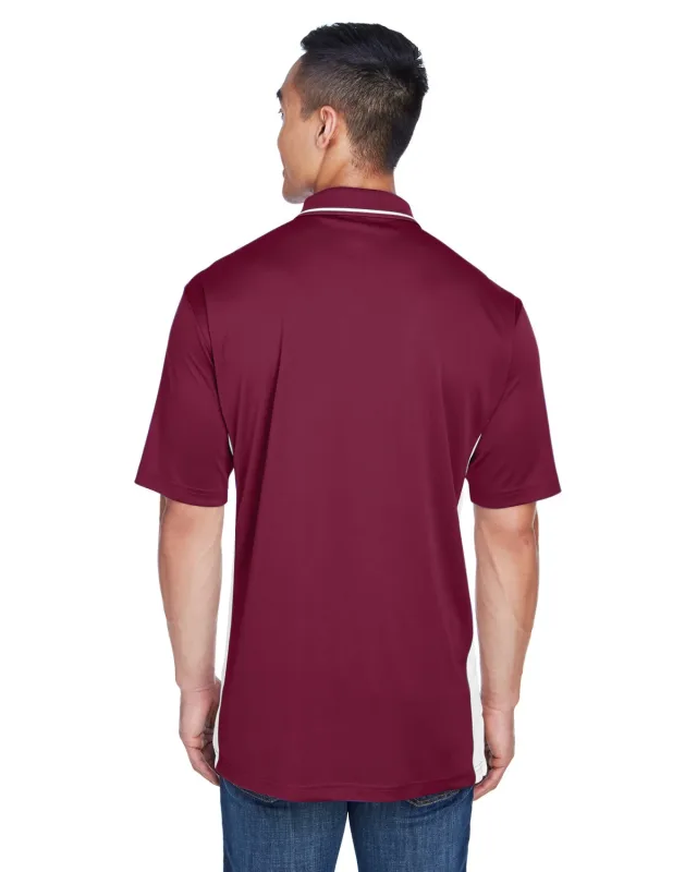 UltraClub Men's Cool & Dry Sport Two-Tone Polo — view 49