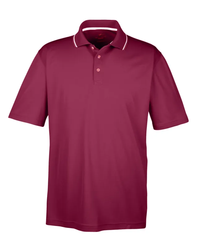 UltraClub Men's Cool & Dry Sport Two-Tone Polo — view 52