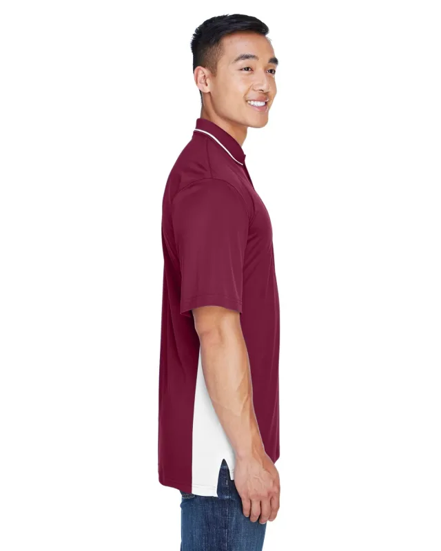 UltraClub Men's Cool & Dry Sport Two-Tone Polo — view 54