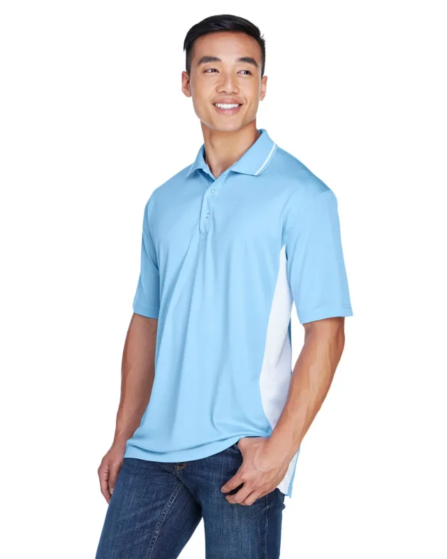 UltraClub Men's Cool & Dry Sport Two-Tone Polo — view 60