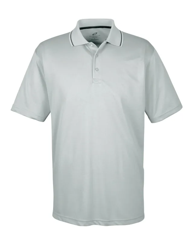 UltraClub Men's Cool & Dry Sport Two-Tone Polo — view 66