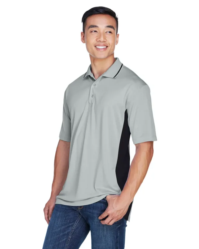 UltraClub Men's Cool & Dry Sport Two-Tone Polo — view 67