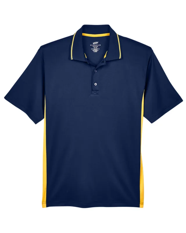 UltraClub Men's Cool & Dry Sport Two-Tone Polo — view 71