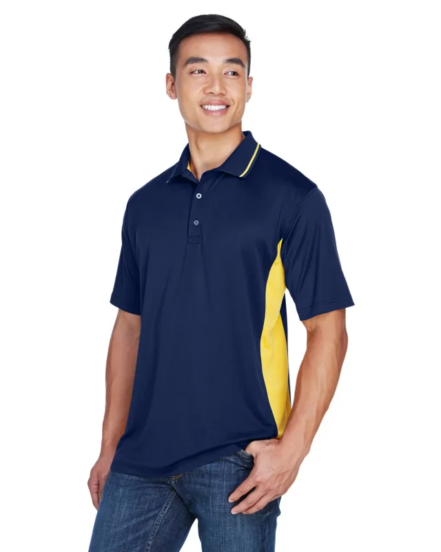 UltraClub Men's Cool & Dry Sport Two-Tone Polo — view 74