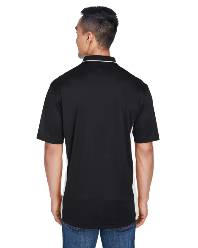 UltraClub Men's Cool & Dry Sport Two-Tone Polo — view 8