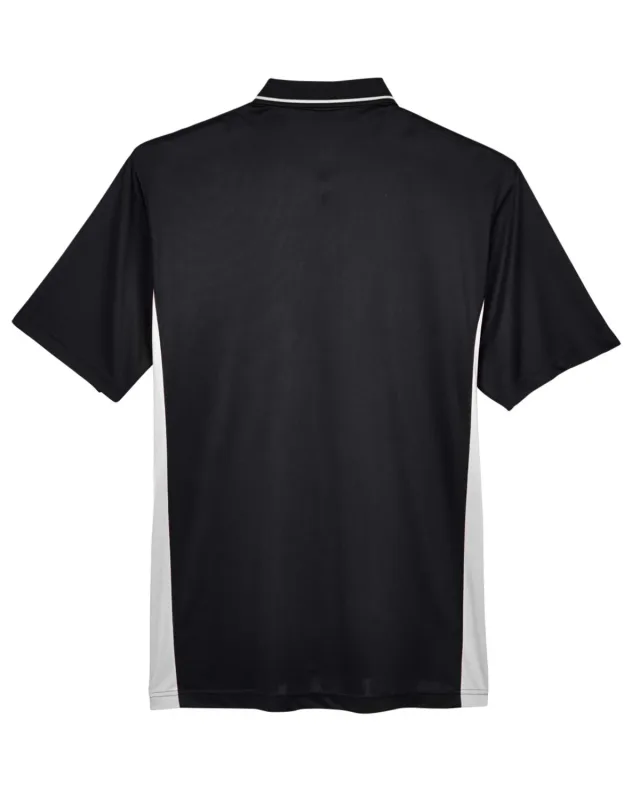 UltraClub Men's Cool & Dry Sport Two-Tone Polo — view 9