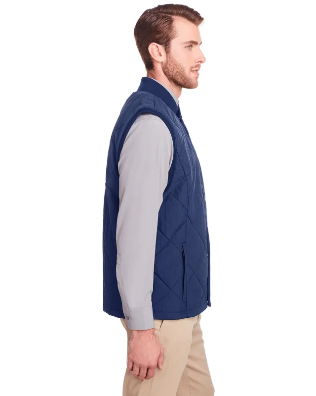 UltraClub Men's Dawson Quilted Hacking Vest — view 12