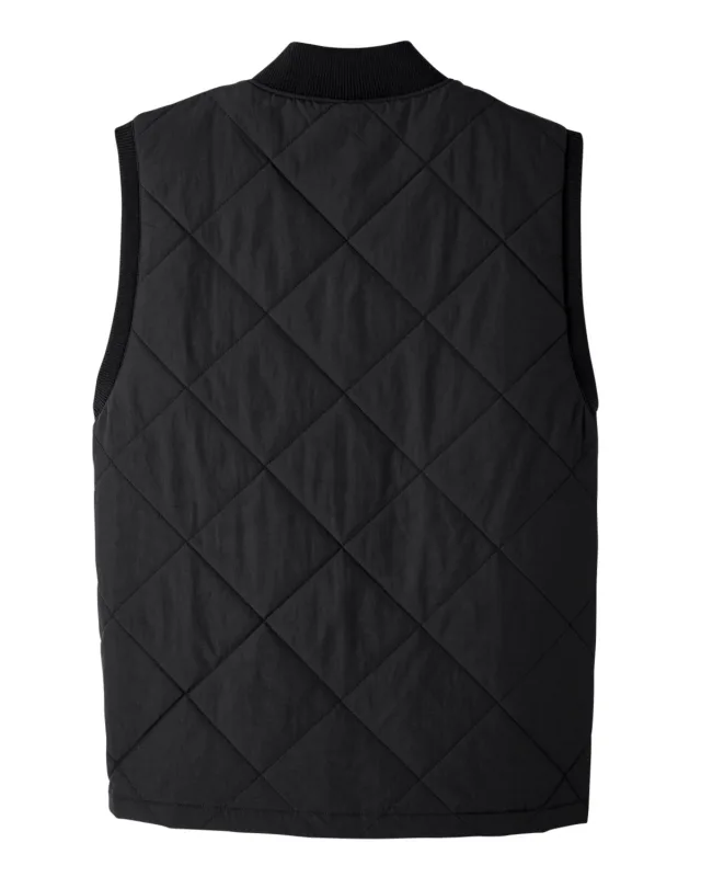 UltraClub Men's Dawson Quilted Hacking Vest — view 2