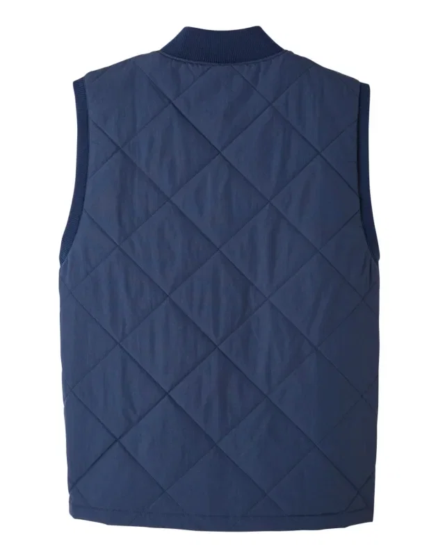 UltraClub Men's Dawson Quilted Hacking Vest — view 8