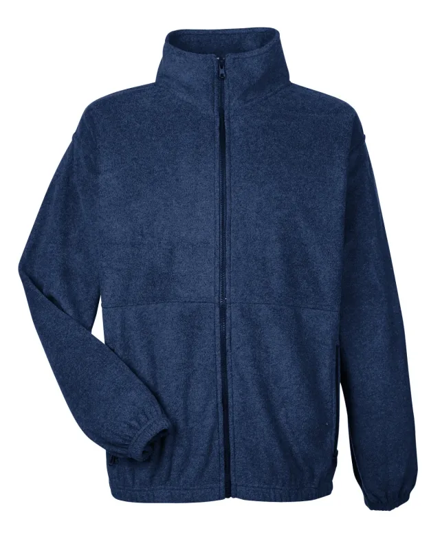 UltraClub Men's Iceberg Fleece Full-Zip Jacket — view 12