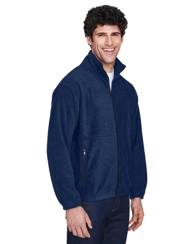 UltraClub Men's Iceberg Fleece Full-Zip Jacket — view 13