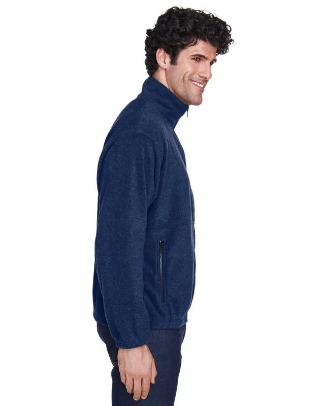 UltraClub Men's Iceberg Fleece Full-Zip Jacket — view 14