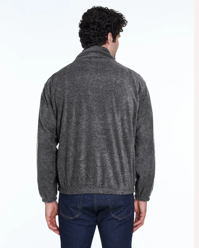 UltraClub Men's Iceberg Fleece Full-Zip Jacket — view 15