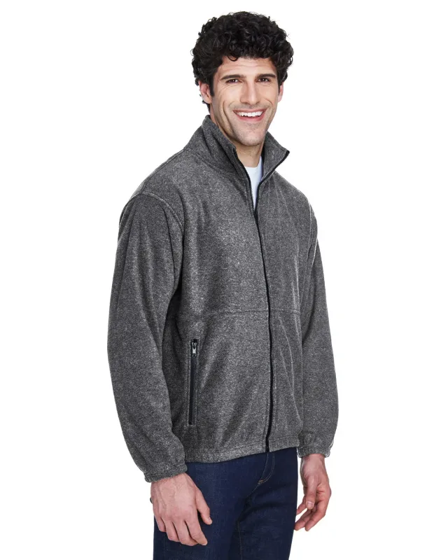 UltraClub Men's Iceberg Fleece Full-Zip Jacket — view 20