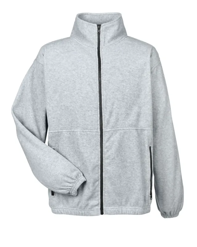 UltraClub Men's Iceberg Fleece Full-Zip Jacket — view 26