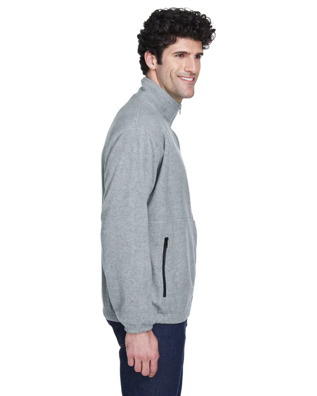 UltraClub Men's Iceberg Fleece Full-Zip Jacket — view 28