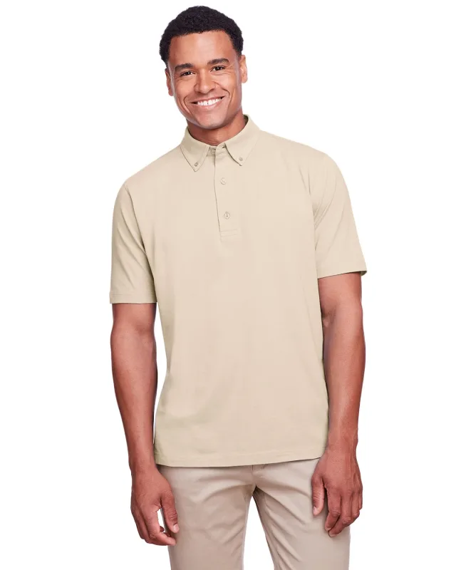 UltraClub Men's Lakeshore Stretch Cotton Performance Polo — view 16
