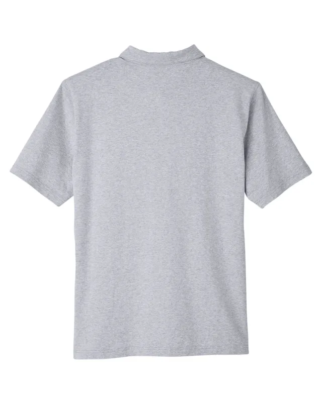 UltraClub Men's Lakeshore Stretch Cotton Performance Polo — view 2