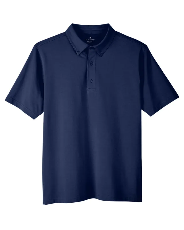 UltraClub Men's Lakeshore Stretch Cotton Performance Polo — view 21