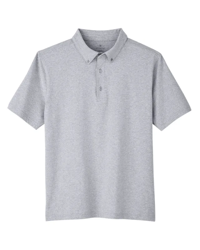 UltraClub Men's Lakeshore Stretch Cotton Performance Polo — view 3