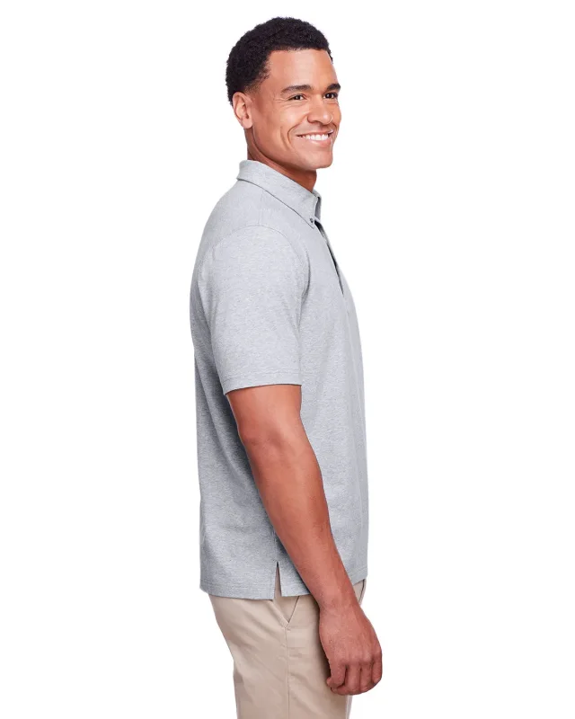 UltraClub Men's Lakeshore Stretch Cotton Performance Polo — view 6